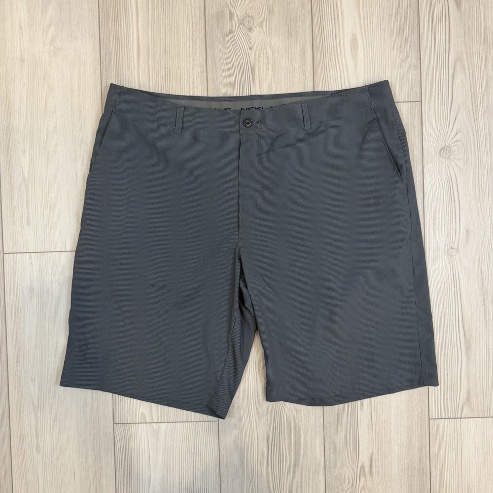 Nicklaus Shorts Mens 38 Gray StayMotion Plus Stretch Golf Performance